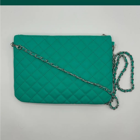 Elegant Green Quilted Women Bag - Picture 2 of 2